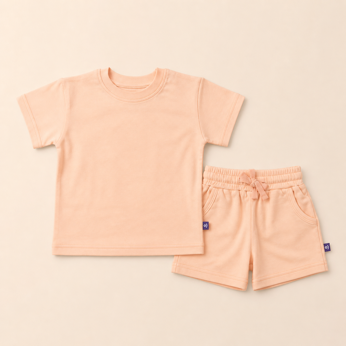 Baby Summer Cotton Short-Sleeve Set