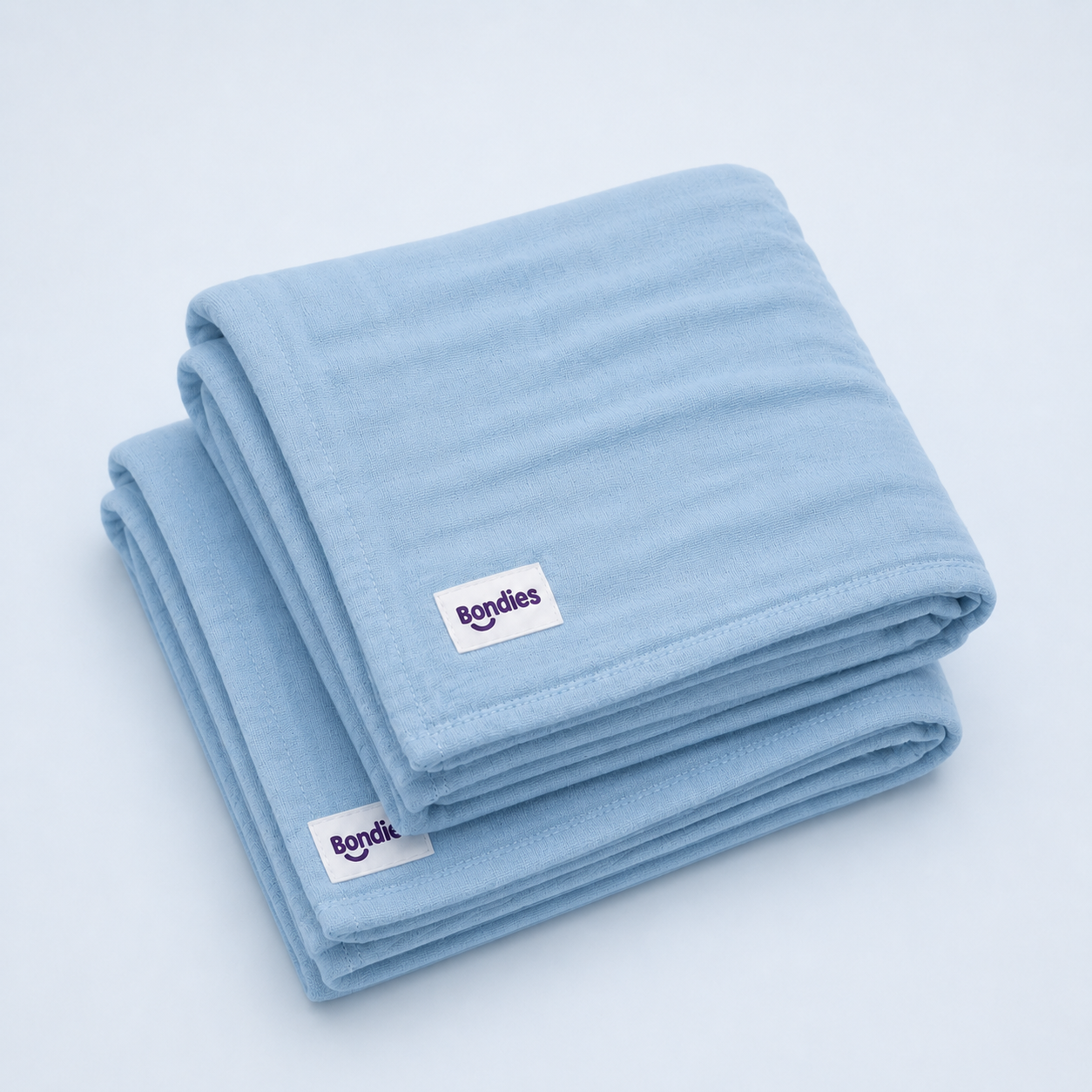 Bondies Soft Baby Blanket Set of 2