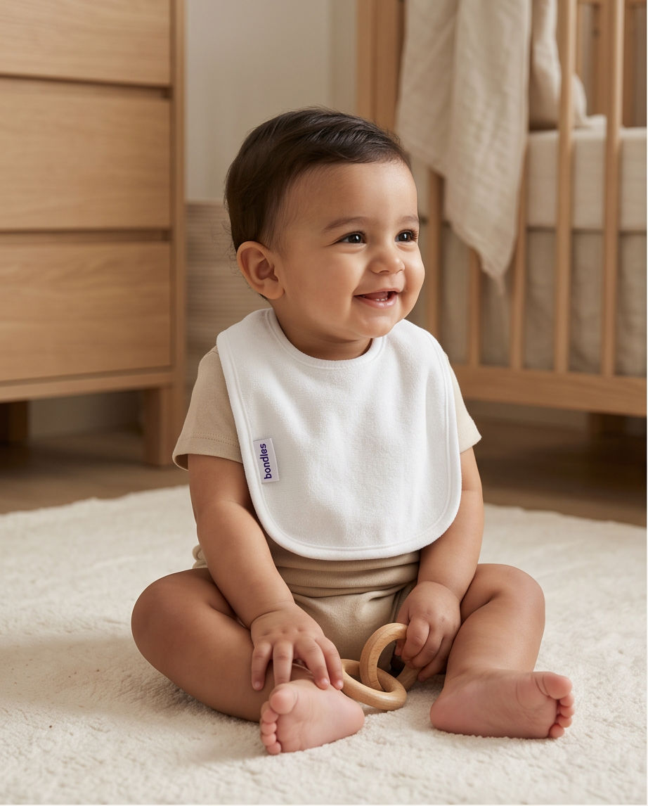 3-Piece Fabric Bib Set