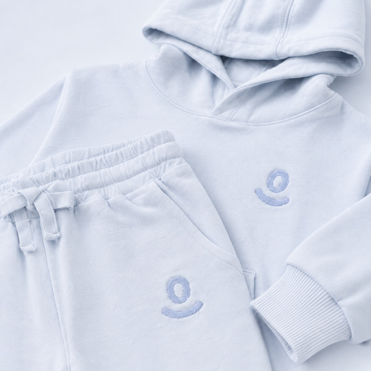 Everyday Hoodie Set in Powder Blue – alternate view