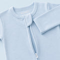 Cloud Soft Sleep Suit in Powder Blue – main view