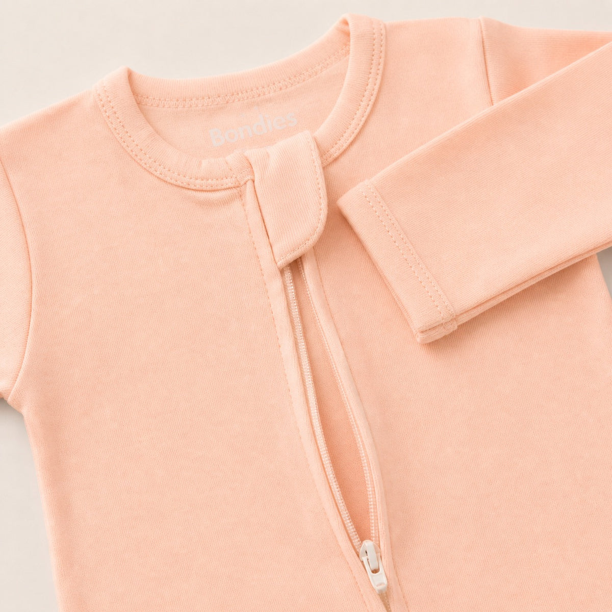 Cloud Soft Sleep Suit in Soft Pink – main view
