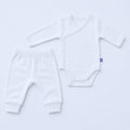 Essential Cotton Bodysuit in Powder Blue – main view