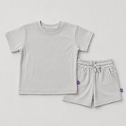 Summer Cotton Set in Dove Grey – main view