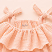 Muslin Day Dress in Soft Pink – main view