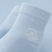 Little Comfort Socks in Powder Blue – alternate view