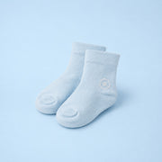 Little Comfort Socks in Powder Blue – main view