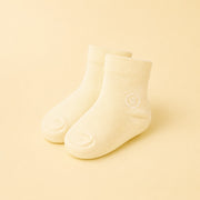 Little Comfort Socks in Warm Cream – main view