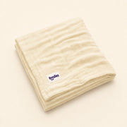 Muslin Baby Blanket in Warm Oat – main view